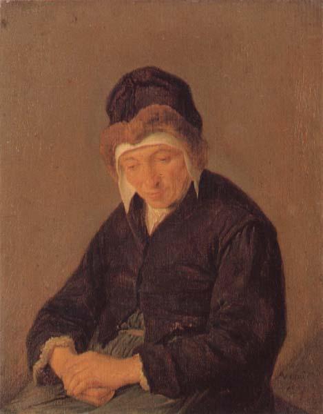 Adriaen van ostade An Old Woman